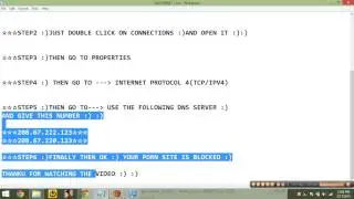 BLOCK  #PORN SITE :) !!!