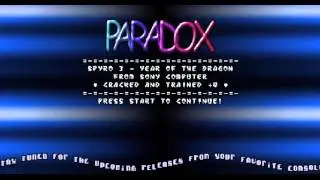 Paradox - Spyro 3: Year of the Dragon [CrackTro] (Her.3 - Estrayk)