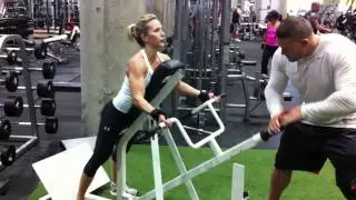 Back & Shoulder Exercises For Women by a Female Fitness Model
