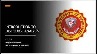 Introduction to Discourse Analysis