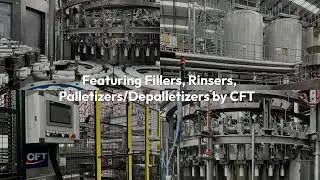Used CFT Combination Filling Line for Cans and Bottles