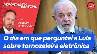 O dia em que perguntei a Lula: ˜O senhor aceitaria tornozeleira eletrônica?