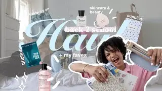 SOMMER HAUL (back2school) kleider, schulsachen, beauty.. 🛍️ 📖🧴
