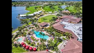 SOLD!! FOR SALE: PGA National Golf View Home with GUEST House Detached. Screened Courtyard Water