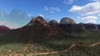 Devils Bridge Trail Drone Tour Sedona Arizona Pro Quality Imaging