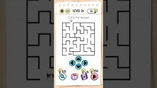 Catch the mouse! Brain Test Level 24