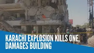Karachi explosion kills one, damages building