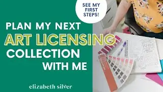 My Art Licensing Collection Design Process : Brainstorming