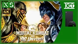 Xbox Series X | Mortal Kombat Vs DC Universe | Обзор игрового процесса | Частота кадров