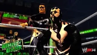 WWE Money In The Bank 2014 - Stardust & Goldust vs RybAxel (WWE 2K14 MACHINIMA)