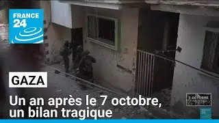 Gaza : un an apr&egrave;s le 7 octobre, un bilan tragique &bull; FRANCE 24
