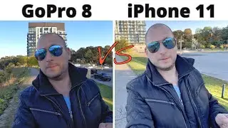 Сравнение камер GoPro 8 Black и iPhone 11!