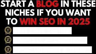 99% Of Blog Sites Fail..Except The Ones In THESE Niches (+ i reveal a 100k/month niche)