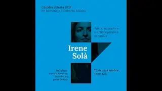 Irene Solá - Poeta, narradora y artista plástica española