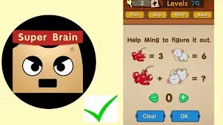 Super Brain level 71,72,73,74,75,76,77,78,79,80 walkthrough