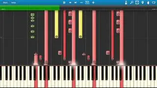 Roxette - Joyride - Piano Tutorial - Synthesia - How to Play