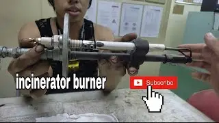 incinerator burner