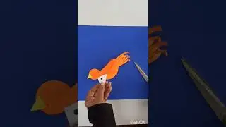3D bird #art #diy #papercraftmagic #craft #decorations