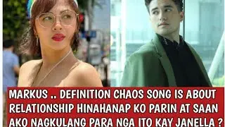 MARKUS PETERSON SAID..THIS SONG CHAOS IS ABOUT RELATIONSHIP MA HINAHANAP KU PARIN OR SAAN NAGKULANG