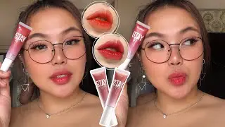99 PESOS LIP LIP TINT? ♡ FOCALLURE STAYMAX LIP AND CHEEK TINT | review + swatch.