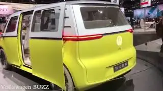Volkswagen ID BUZZ electric concept Los Angeles Auto Show 2017 VW