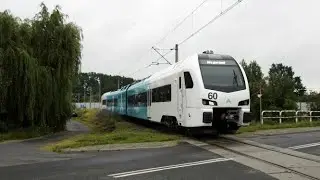 Stadler Wink 60-603 Arriva Netherlands wjeżdża na tor doświadczalny. +RP1