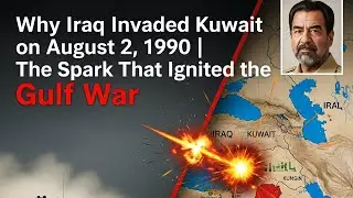 Why Iraq Invaded Kuwait on August 2, 1990 | The Spark That Ignited the Gulf War#IraqKuwait #GulfWar
