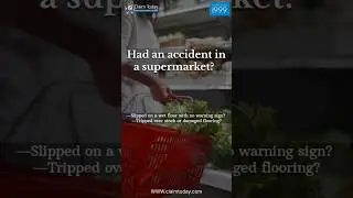 🛒 Slipped in a Supermarket? Claim Your Rights! | #uk #workplaceinjury
