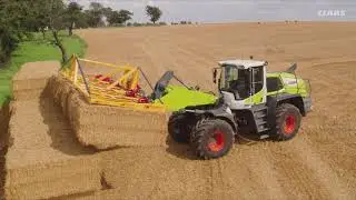 CLAAS | QUADRANT 5300 EVOLUTION, AXION 870 and TORION 1913 in action.