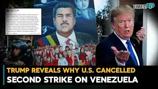Trump Reveals Why U.S. Cancelled Venezuela Strike| U.S.-Venezuela War