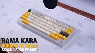 Rama Works Kara Stock Stabs VS Holee Modded Stabs Sound Test