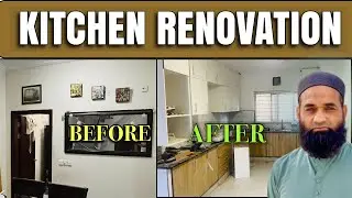 Kitchen house renovation work bahria town karachi low cost excellent work
