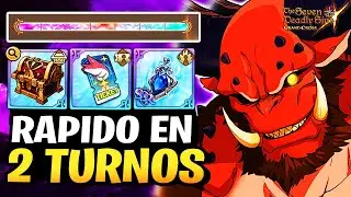 🔥 DERROTA EN 2 TURNOS Lv7 MAX JEFE GLOOM! 🔥 EQUIPOS FACIL Y RAPIDO! 🔥 - 7ds Grand Cross
