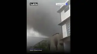 Firefighters Work to Contain Fire at Factory in Landhi Industrial Area | Nukta