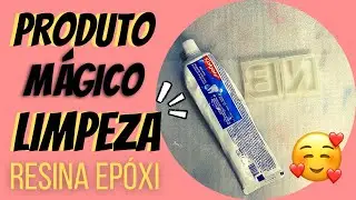 LIMPEZA DOS MOLDES DE RESINA EPÓXI COM PRODUTO MÁGICO - Fernanda Fernandes