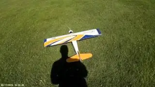 FMS Super EZ Trainer Practice Takeoffs & Landing