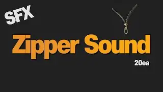[Free SFX] Zipper Sound - Download