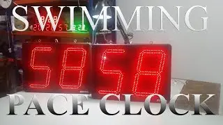 Swimming Pace Clock  Synchronized