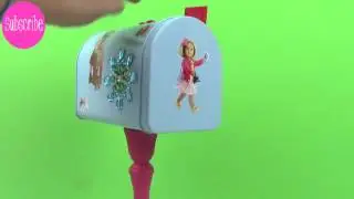 DIY Mailbox for American Girl Doll! How to Make Doll Accessories! ToyBoxMagic