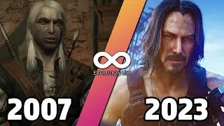 Evolution of CD Projekt Red Games 2007-2023