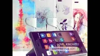Kitarm Xiaomi Mi3 Mi4 Redmi Hongmi Slicone PC TPU Metal Leather Wooden Relief Printing Case Cover