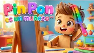 Pin Pon es un mu&ntilde;eco v2 - Divertida Animaci&oacute;n 3D para Ni&ntilde;os V2 #PinPon #Animaci&oacute;n #Divertido #Kids