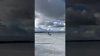 2023 Kitewing with small ballast ))) , Minsk Sea (19.02)