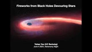 Fireworks from Black Holes Devouring Stars | Dr. Yuhan Yao
