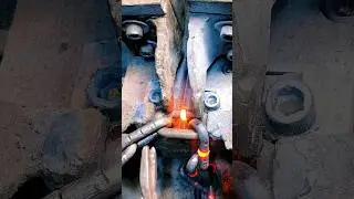 Making Strong Heavy-Duty Steel Chain #short