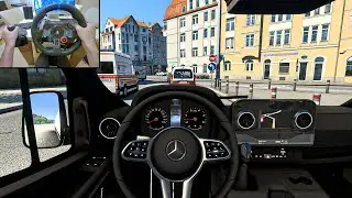 2019 Mercedes-Benz Sprinter | Euro Truck Simulator 2 | Logitech G29 Gameplay