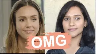 I TRIED JESSICA ALBA'S NO MAKEUP MAKEUP TUTORIAL