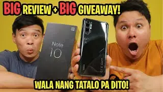 XIAOMI MI NOTE 10 REVIEW - SPECS AT PRESYO NA WALANG KATUMBAS!