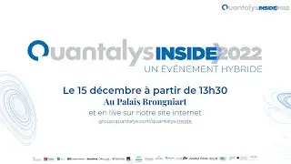 Quantalys Inside 2022 : Introduction par Vincent Weil, Jean-Paul Raymond et Jean-Fran&ccedil;ois Bay