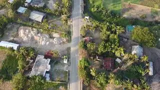 Drone View of Merapani Village.